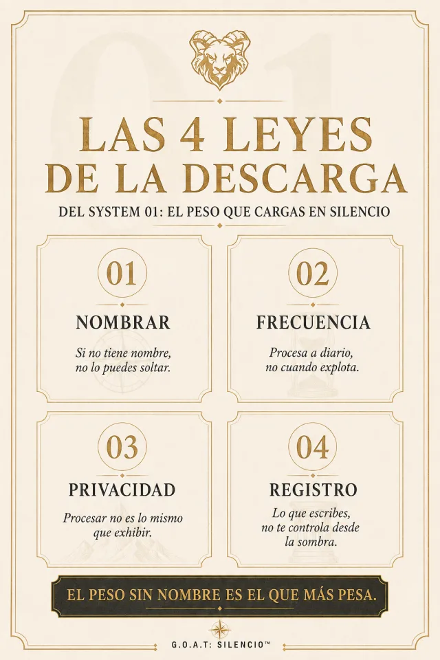 Página de las 4 leyes de la descarga
